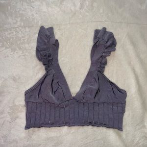 Free People Bralet/crop top. Size Large (fits Small but very stretchy).